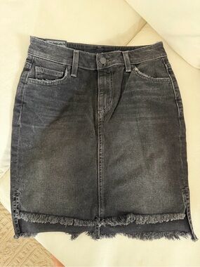 NWT Joes black denim skirt
